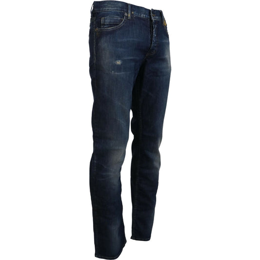 Exte Chic Regular Blue Denim for Sophisticated Style Exte