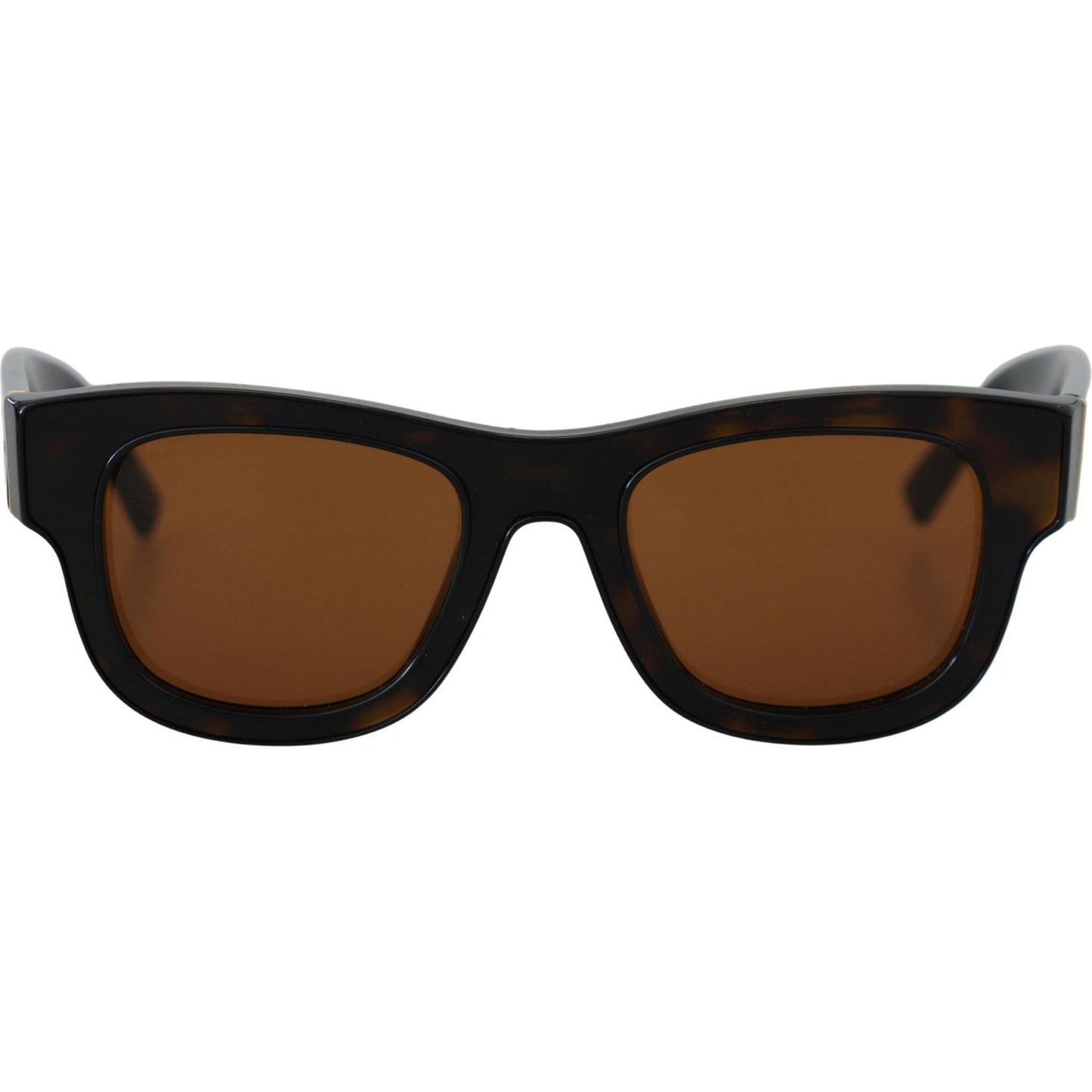 Dolce & Gabbana Chic Brown Acetate Sunglasses Dolce & Gabbana