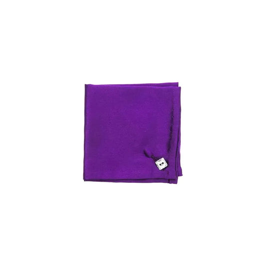 Billionaire Italian Couture Purple Sisal Men Pocket Square Billionaire Italian Couture