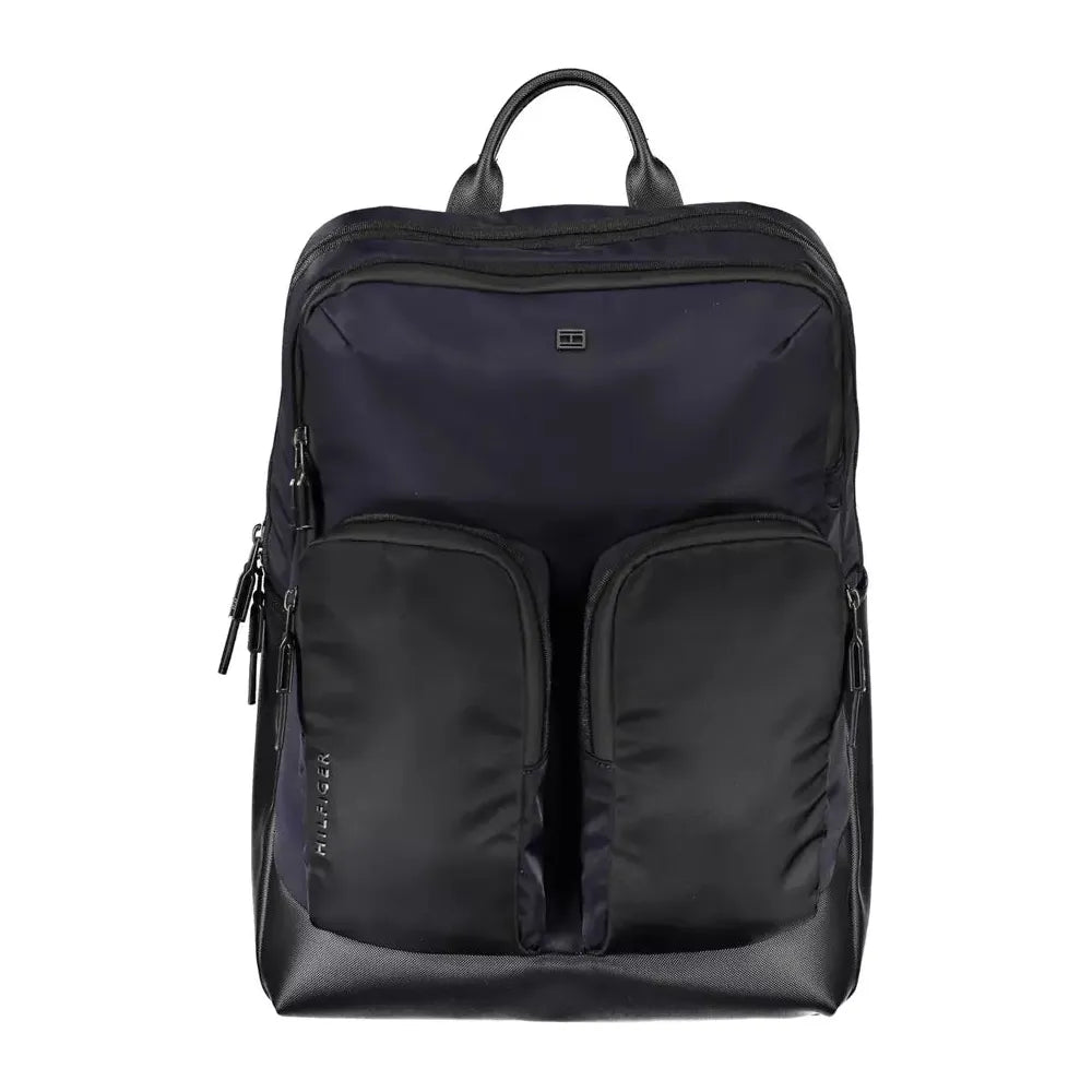 Tommy Hilfiger Blue Polyethylene Men Backpack Tommy Hilfiger