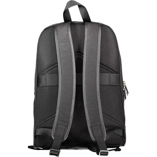 Calvin Klein Black Polyester Men Backpack Calvin Klein