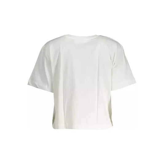 Desigual White Cotton Women Top Desigual