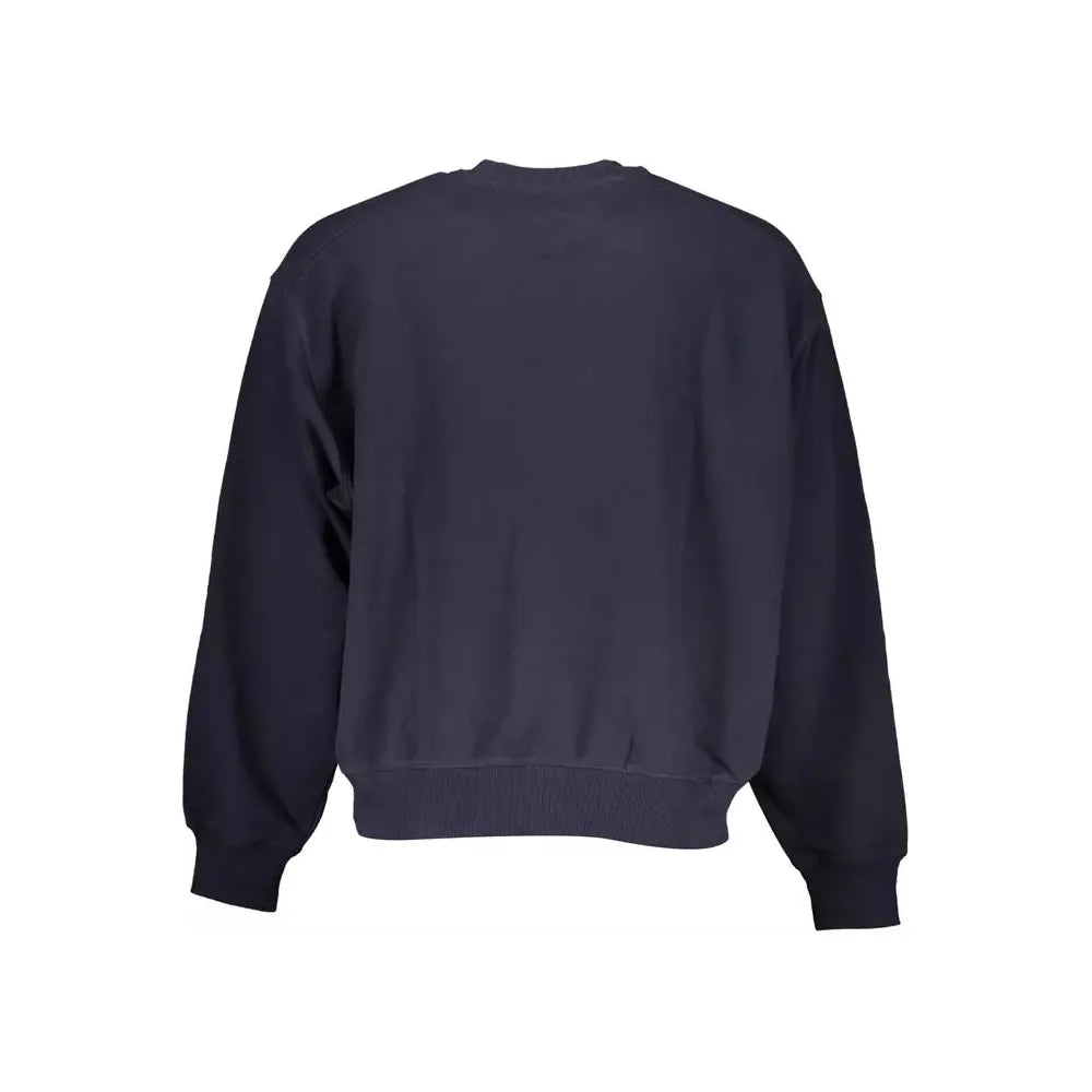 Tommy Hilfiger Blue Cotton Men Sweater Tommy Hilfiger