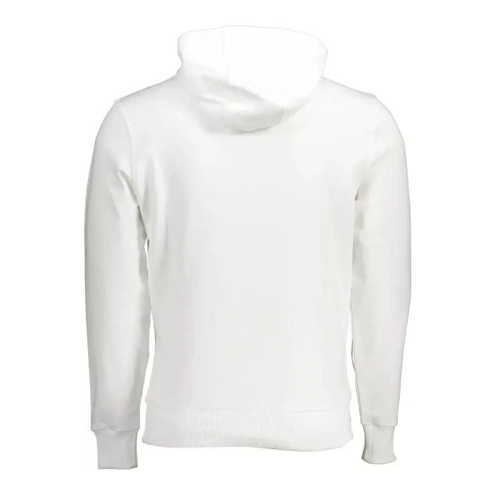 North Sails White Cotton Men Sweater North Sails