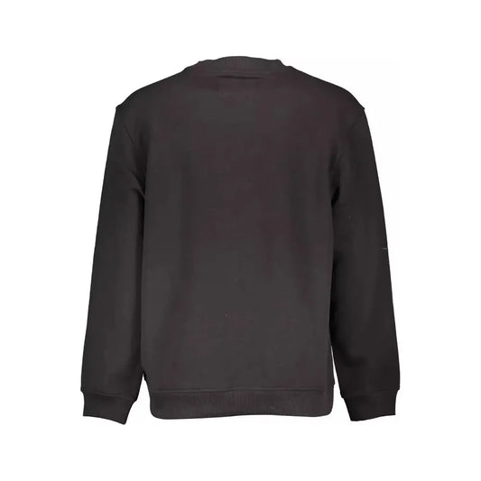 Calvin Klein Black Cotton Men Sweater Calvin Klein