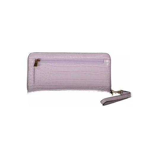 Guess Jeans Pink Polyethylene Women Wallet Guess Jeans