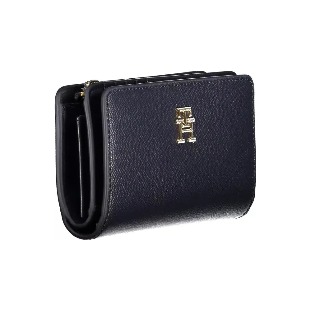 Tommy Hilfiger Blue Polyethylene Women Wallet Tommy Hilfiger