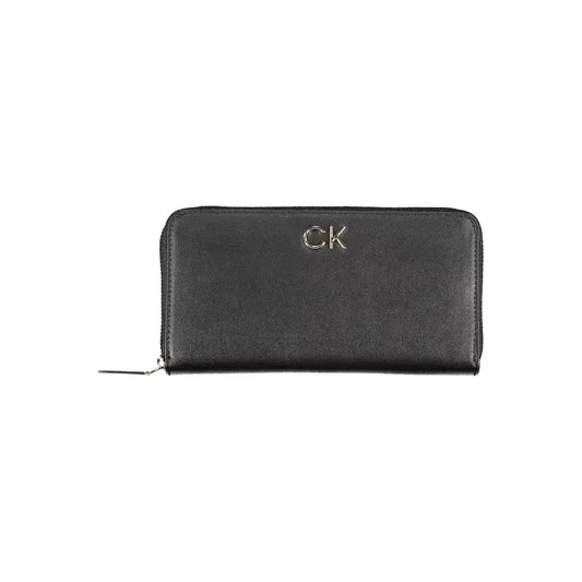 Calvin Klein Black Polyethylene Women Wallet Calvin Klein