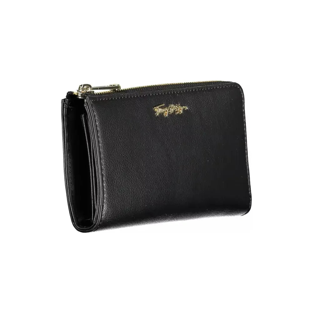 Tommy Hilfiger Black Polyethylene Women Wallet Tommy Hilfiger