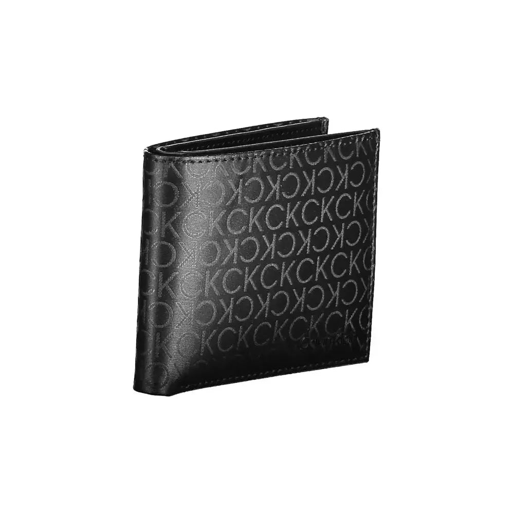 Calvin Klein Black Polyester Men Wallet Calvin Klein