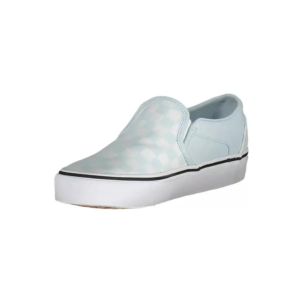 Vans Light Blue Polyester Women Sneaker Vans