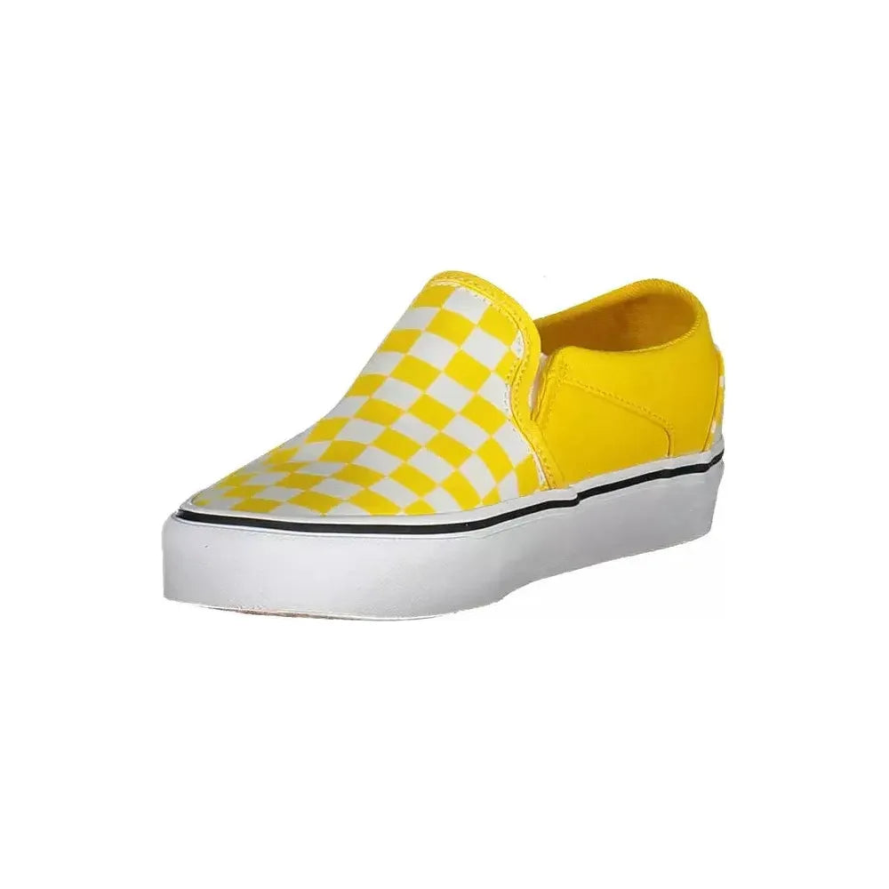 Vans Yellow Polyester Women Sneaker Vans