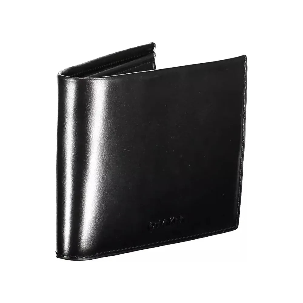 Calvin Klein Black Leather Men Wallet Calvin Klein