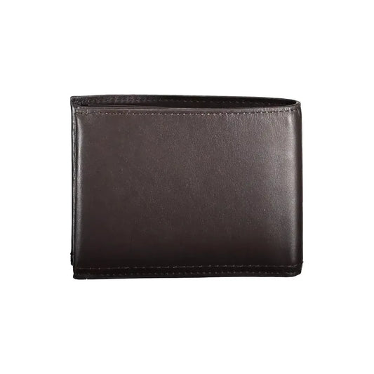 Calvin Klein Brown Leather Men Wallet Calvin Klein