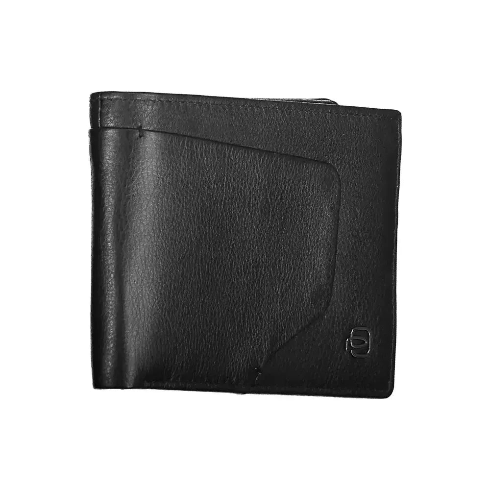 Piquadro Black Leather Mens Wallet Piquadro