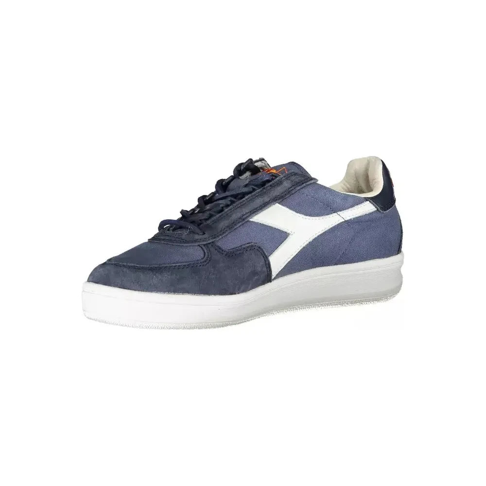 Diadora Blue Leather Women Sneaker Diadora