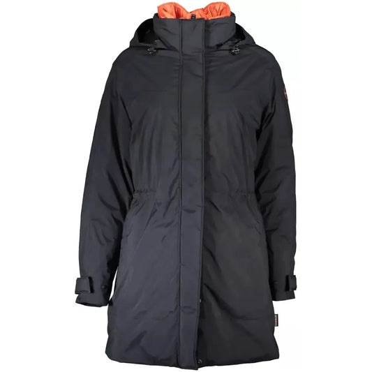 Napapijri Black Polyester Women Jacket Napapijri