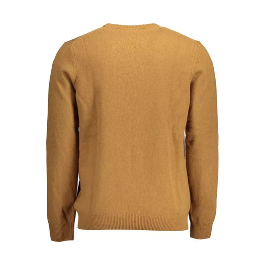 Lyle & Scott Brown Wool Men Sweater Lyle & Scott