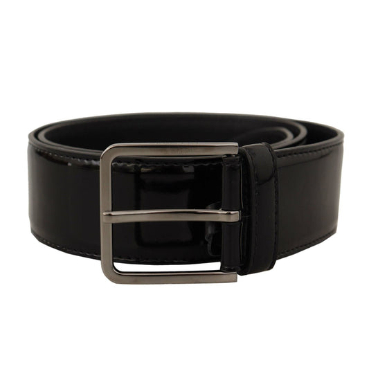 Dolce & Gabbana Elegant Black Leather Belt Dolce & Gabbana