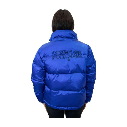 Comme Des Fuckdown Chic Nylon Down Jacket with Iconic Detailing Comme Des Fuckdown