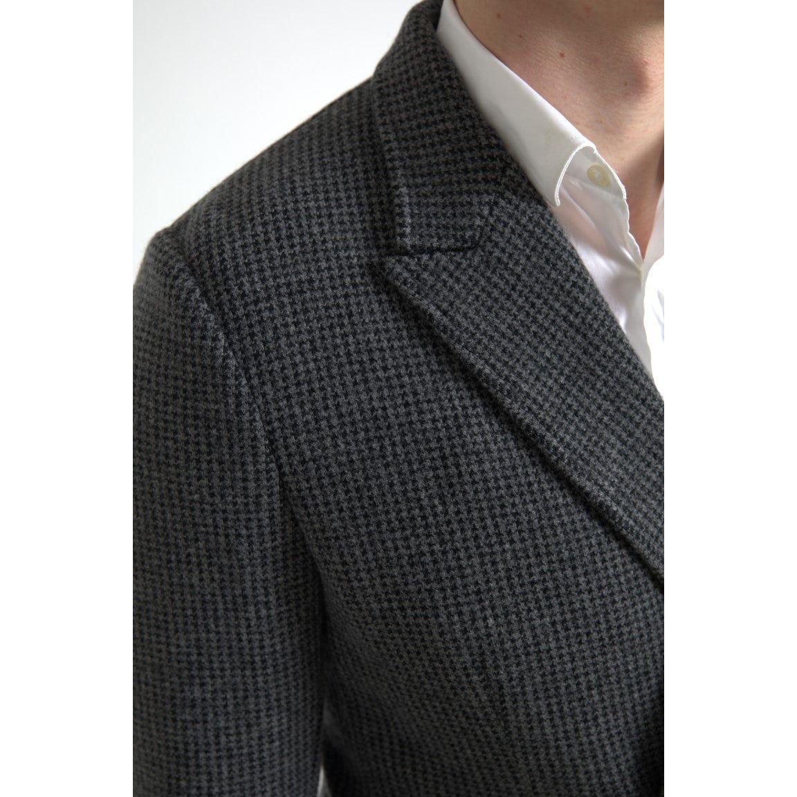 Dolce & Gabbana Elegant Slim Fit Cashmere Blazer Dolce & Gabbana