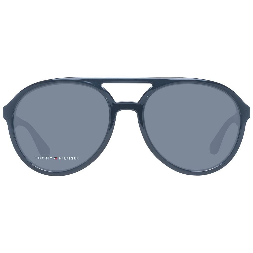 Tommy Hilfiger Black Men Sunglasses