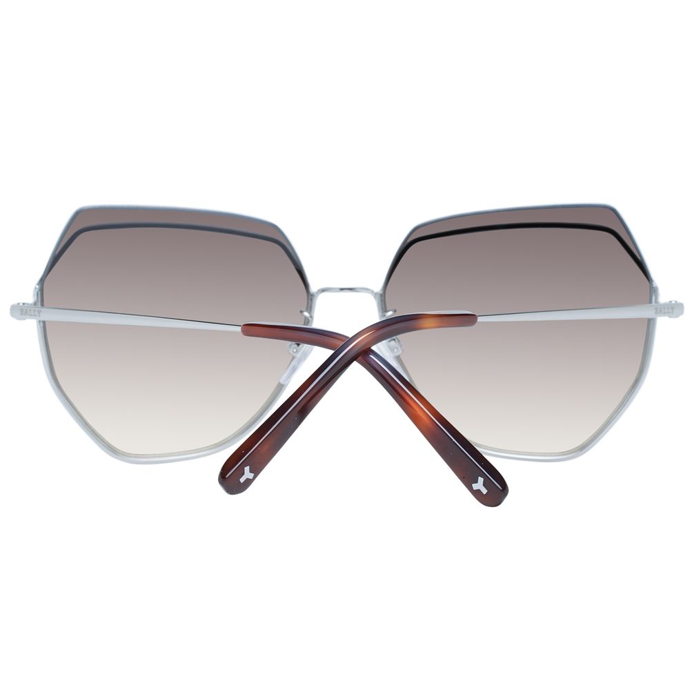 Bally Silver Metal Sunglasses