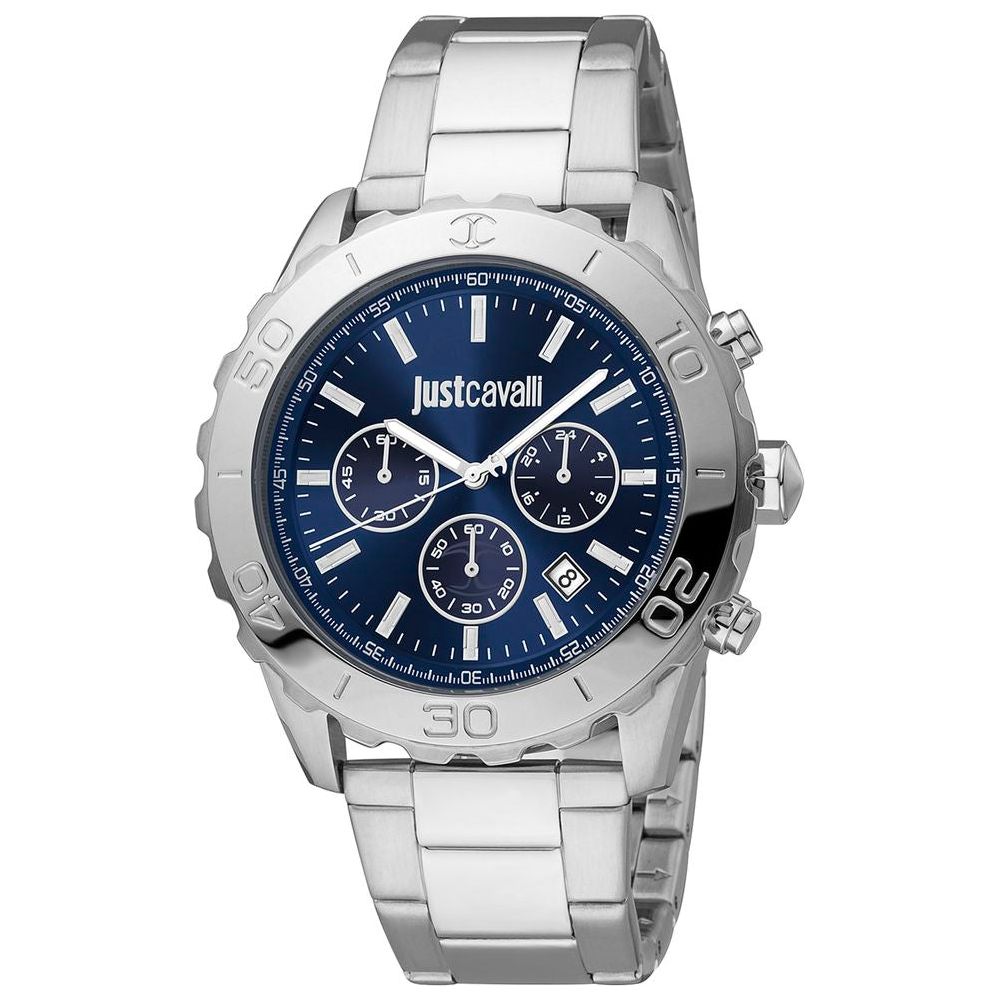 Just Cavalli Silver Men Watch Just Cavalli