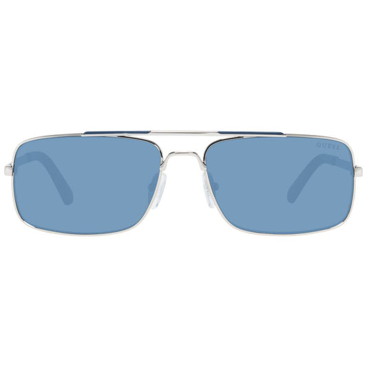 Guess Silver Men Sunglasses