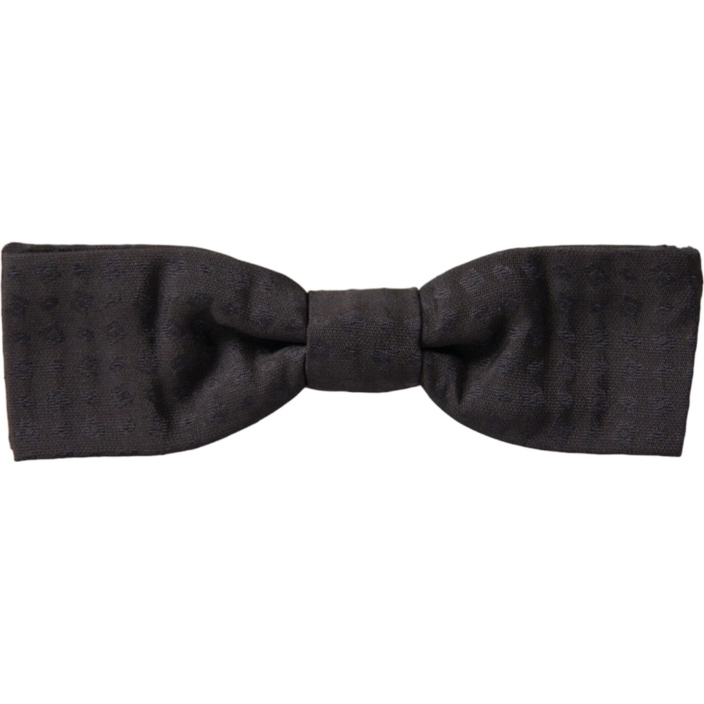 Dolce & Gabbana Elegant Brown Fantasy Silk Bow Tie Dolce & Gabbana