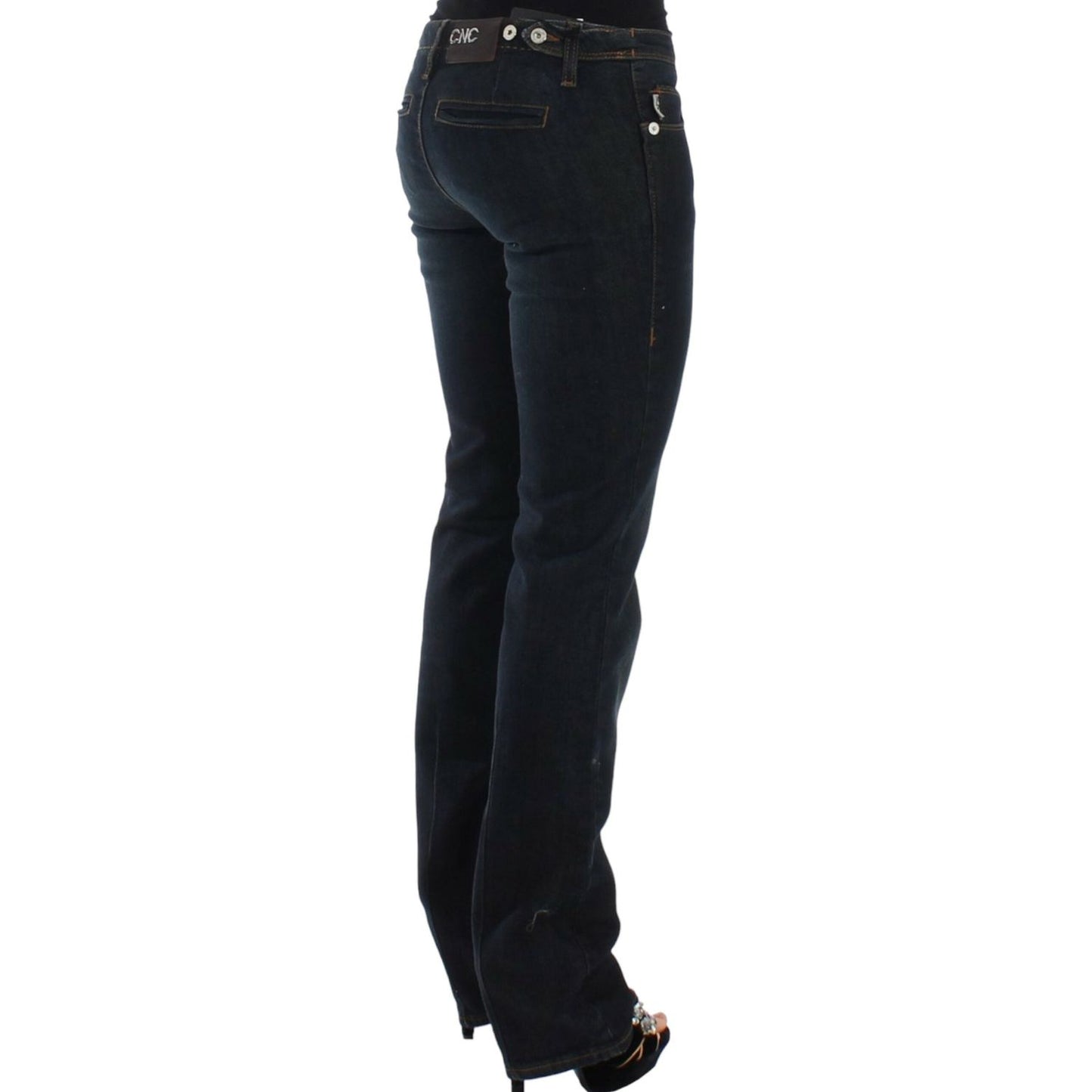 Costume National Chic Blue Slim Fit Denim Delight Costume National