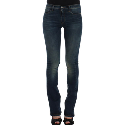 Costume National Blue straight leg jeans