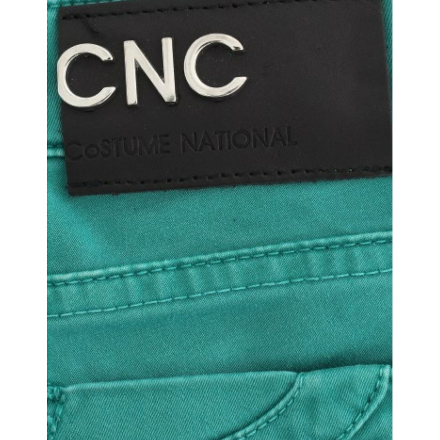 Costume National Green straight leg jeans