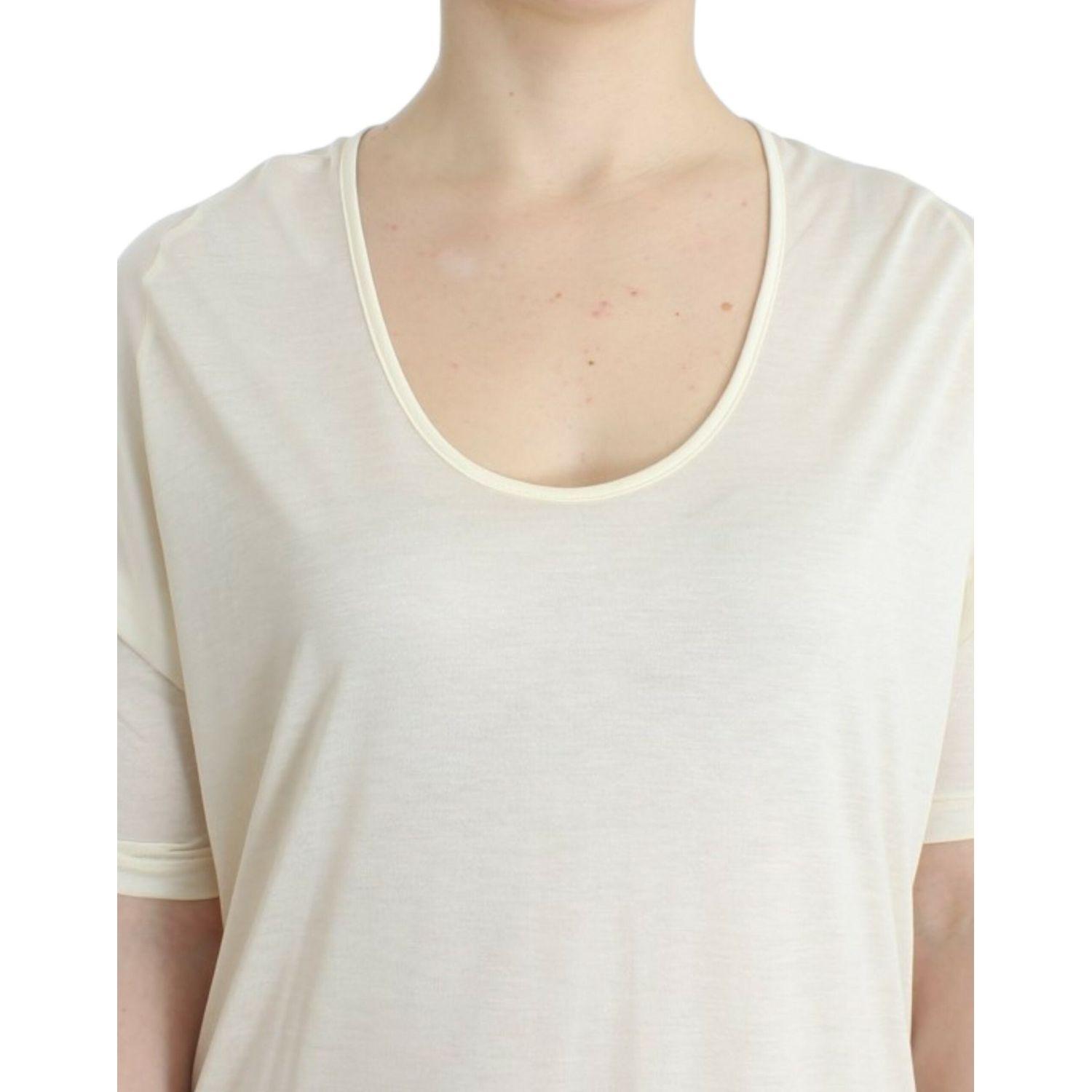 Costume National White modal tube dress