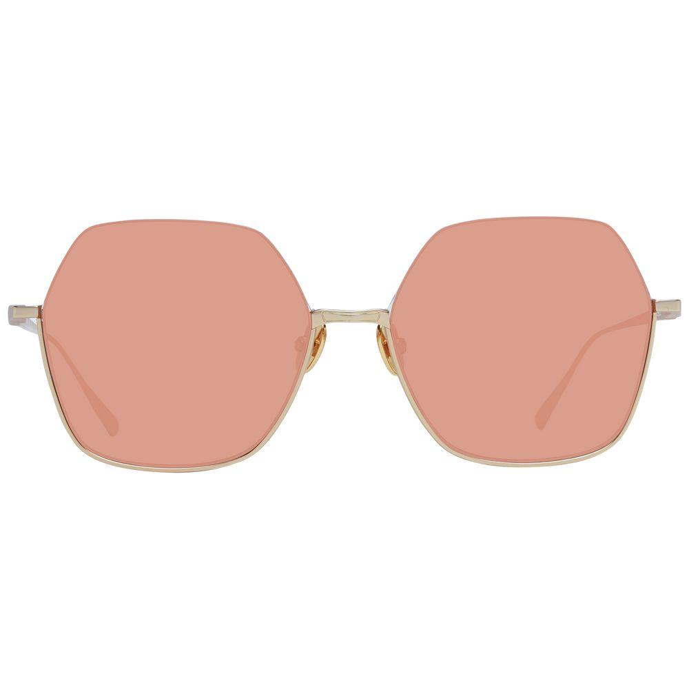 Scotch & Soda Gold Women Sunglasses Scotch & Soda