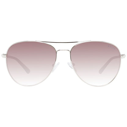 Guess Silver Metal Sunglasses