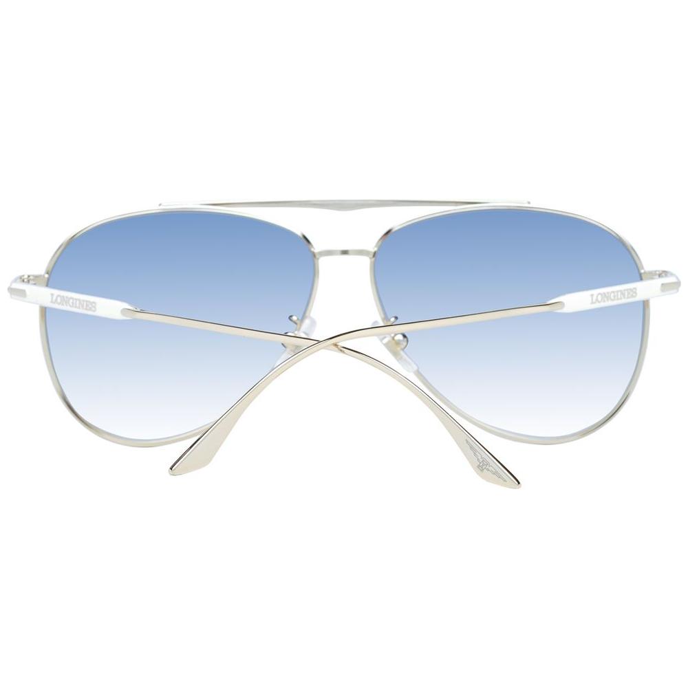 Longines White Men Sunglasses Longines