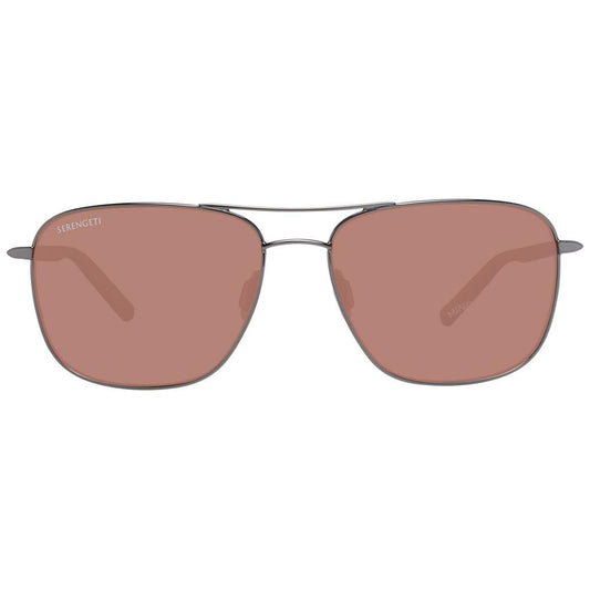 Serengeti Gray Men Sunglasses