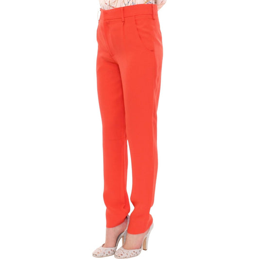 CO|TE Chic Orange Boyfriend Pants - Italian Crafted CO|TE