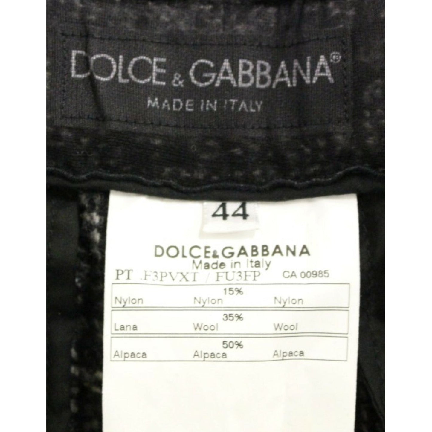 Dolce & Gabbana Elegant Gray Alpaca Blend Shorts Dolce & Gabbana