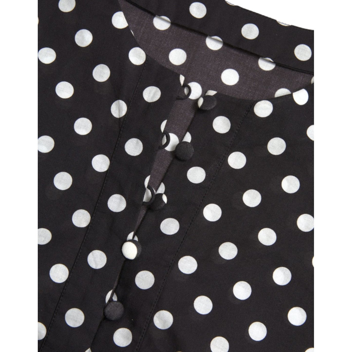 Dolce & Gabbana Elegant Polka Dot Shift Mini Dress Dolce & Gabbana