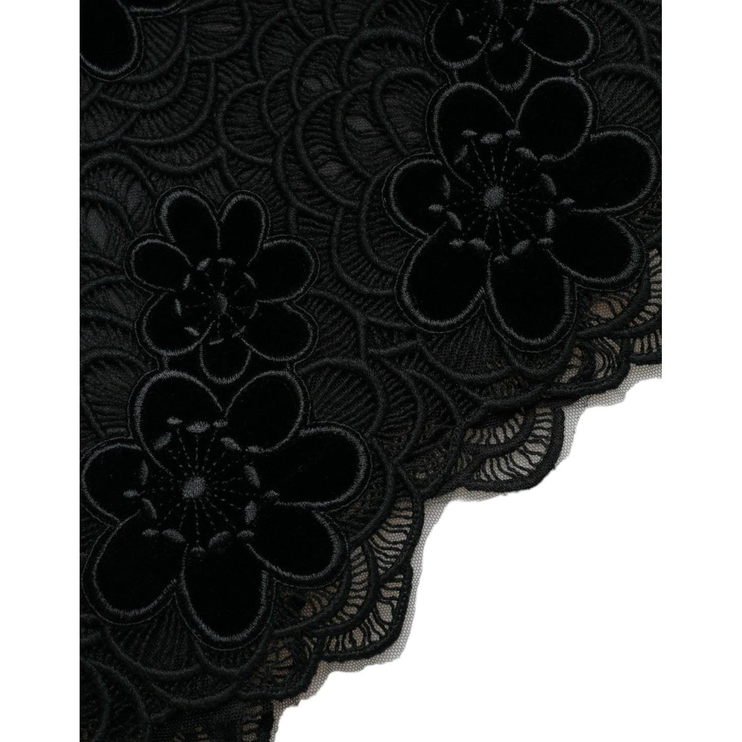 Dolce & Gabbana Elegant Floral Lace Sheath Dress Dolce & Gabbana