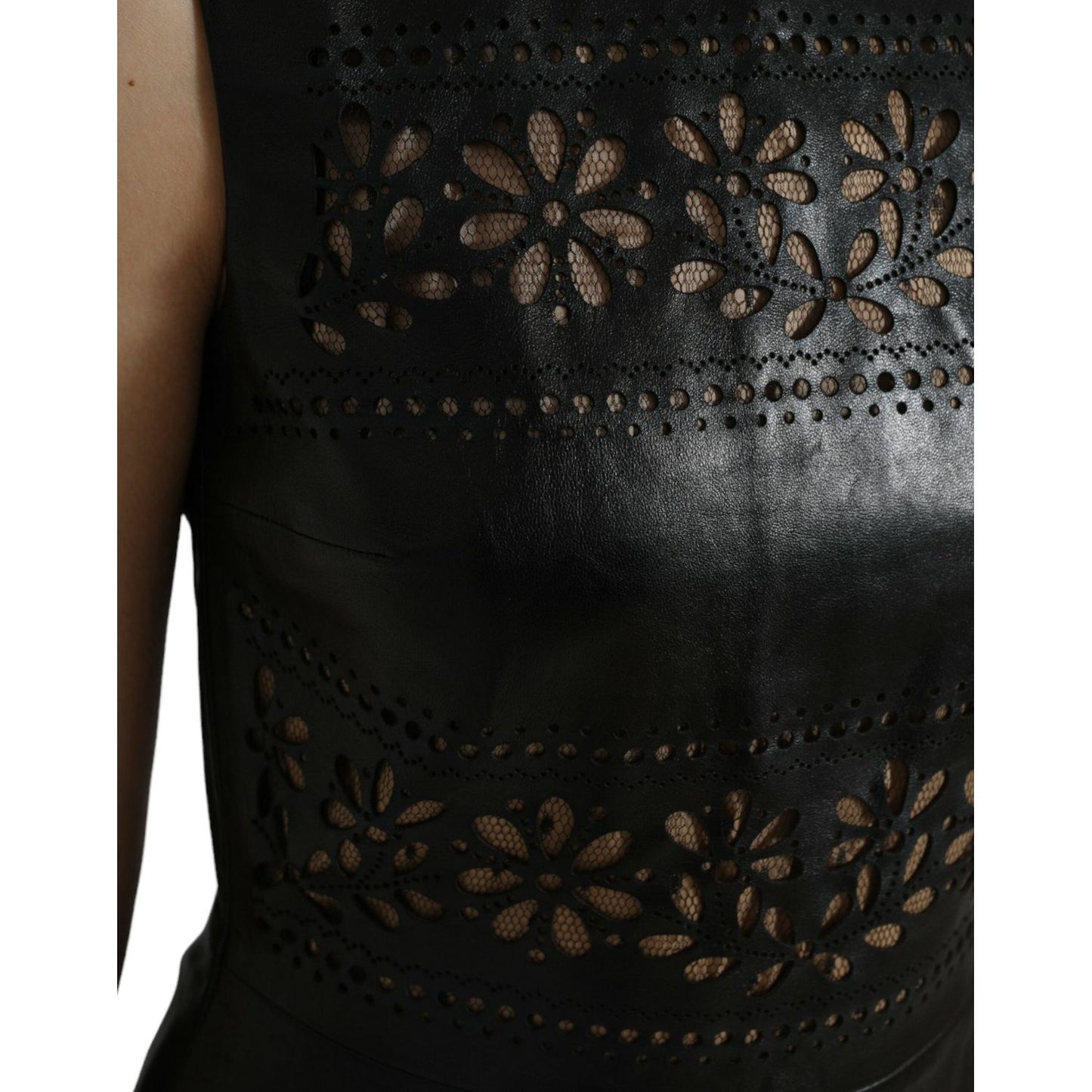 Valentino Elegant Black A-Line Mini Dress Valentino