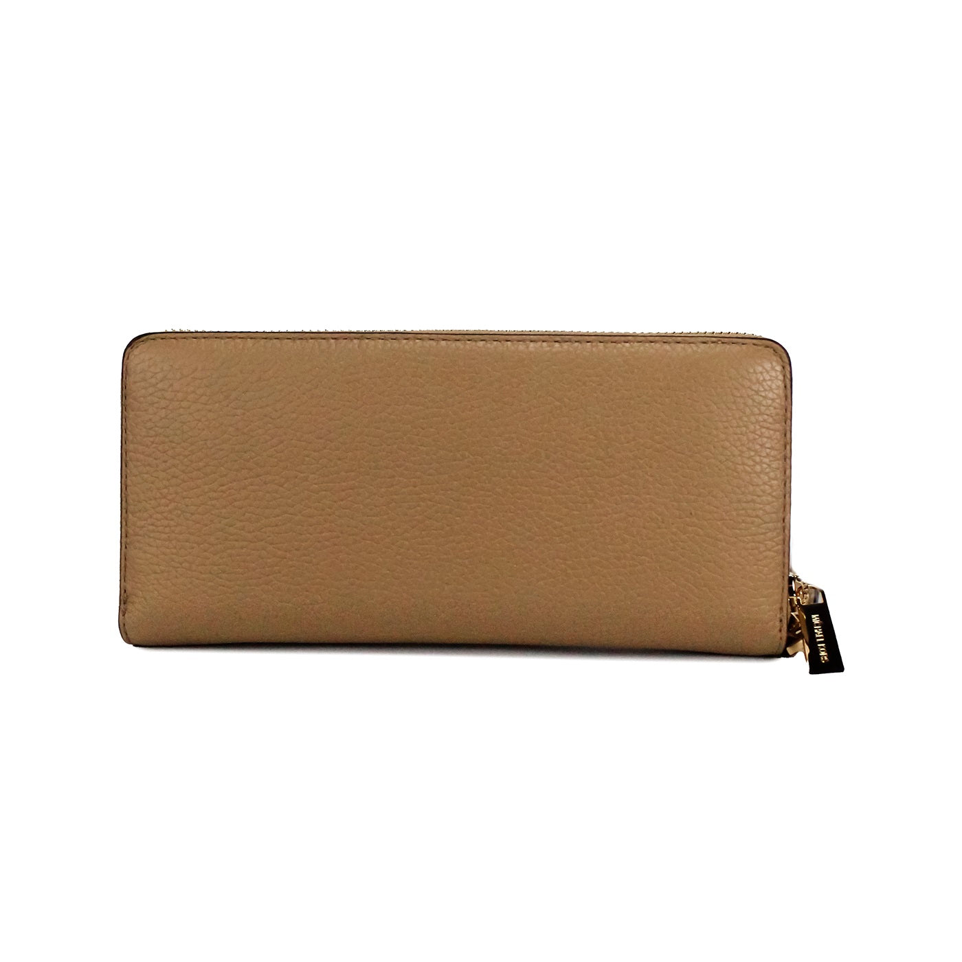 Michael Kors Jet Set Travel Large Camel Leather Continental Wristlet Wallet Michael Kors