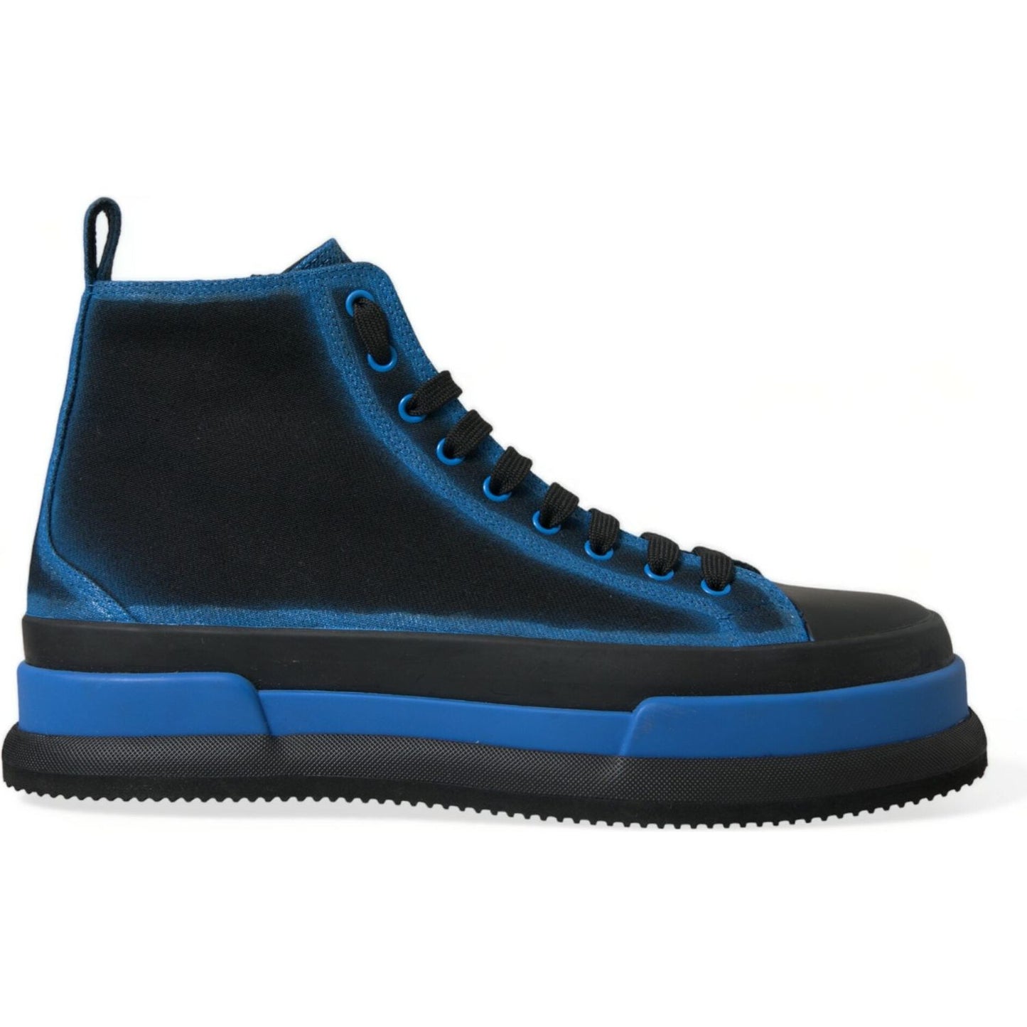 Dolce & Gabbana Elegant High-Top Canvas Sneakers Dolce & Gabbana