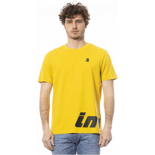 Invicta Yellow Cotton Men T-Shirt Invicta