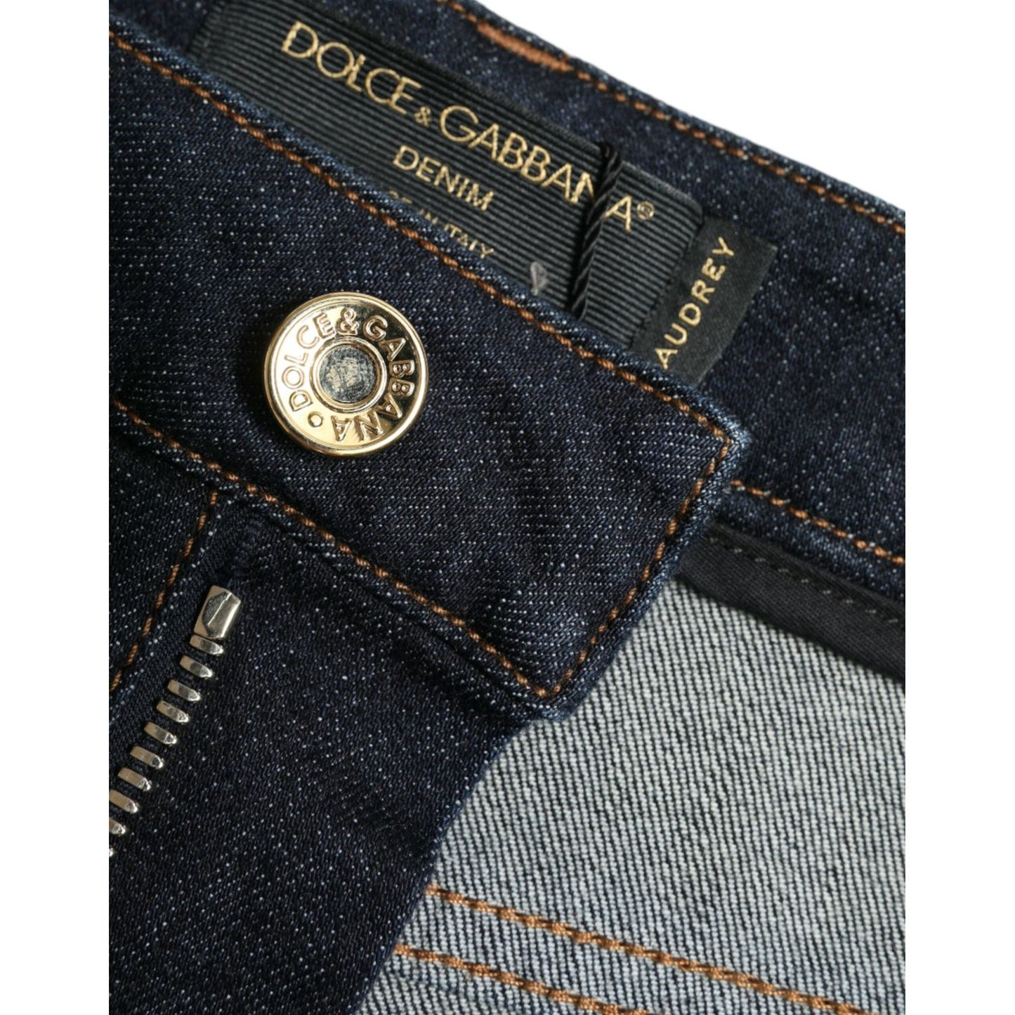 Dolce & Gabbana Sleek Mid-Waist Stretch Denim Jeans Dolce & Gabbana