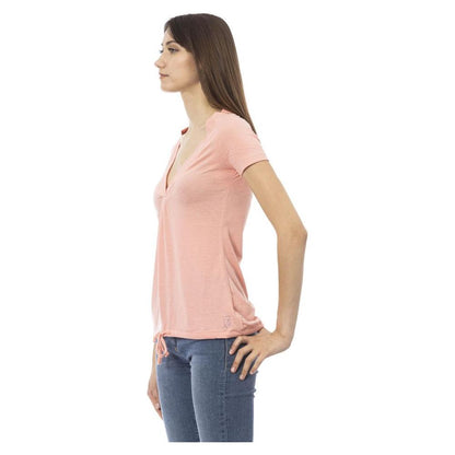 Trussardi Action Multicolor Cotton Women T-Shirt