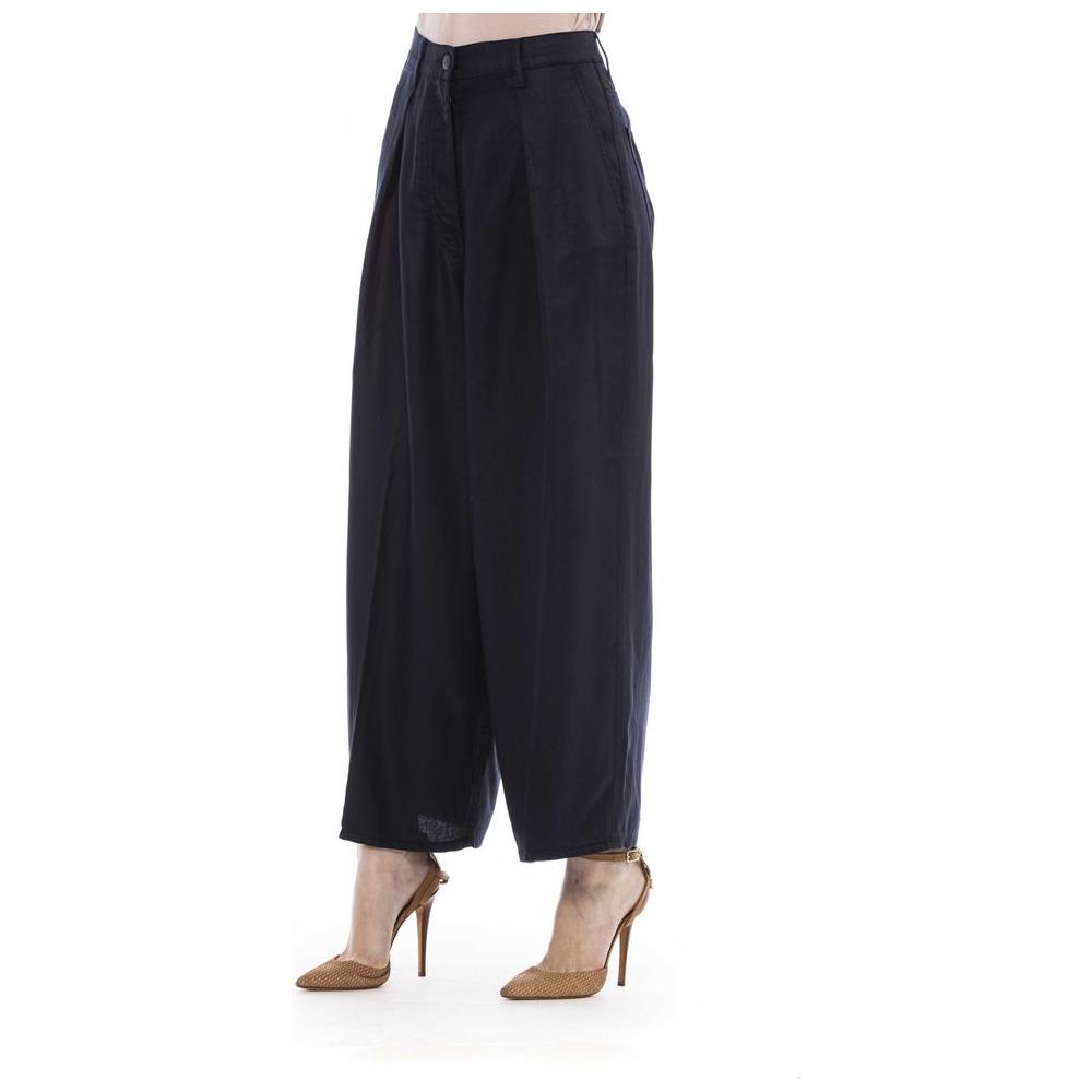 Jacob Cohen Black Cotton Women Pant