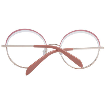 Emilio Pucci Pink Metal Glasses (Frames)